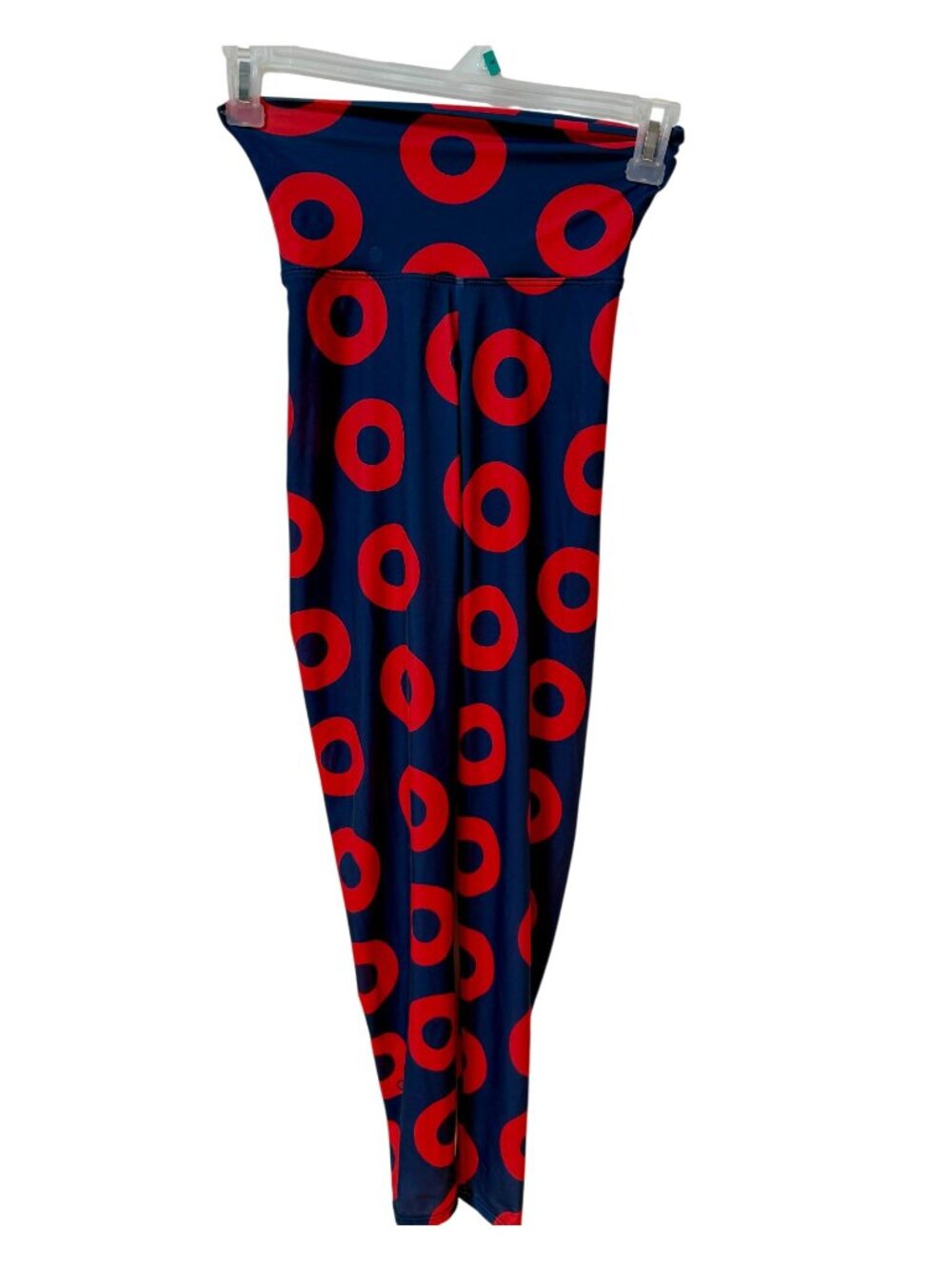 Grassroots California Phish Donuts Blue Yoga Leggings Sz XS
